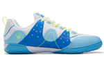 Li Ning Overlay Low top Training Shoes Unisex White Blue