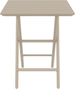 Стол пластиковый складной Siesta Contract Helen Folding Table 60, бежевый