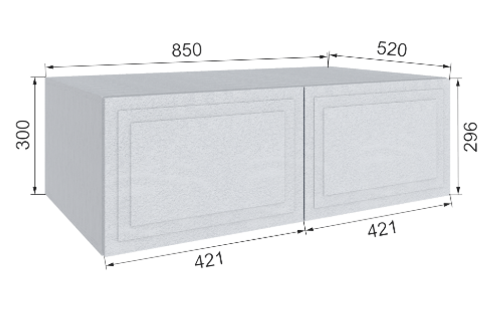 Антресоль Бруклин 85А300