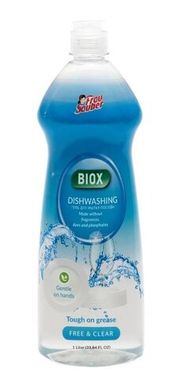 Средство для мытья посуды BIOX (fresh & clear)- 1л/12