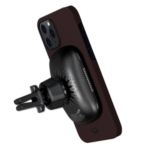 Чехол Pitaka MagEZ Case для Apple iPhone 12 Pro Max (Black/Red Plain)
