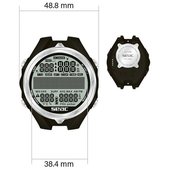 Компьютер Seac Action черно-белый
