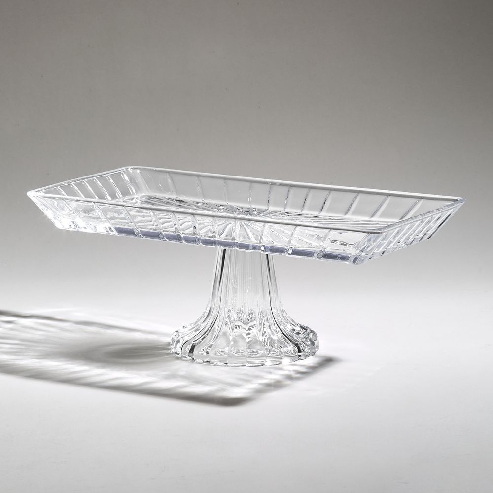 БЛЮДО НА НОЖКЕ "GLASS LEGEND" 28Х14Х12 СМ