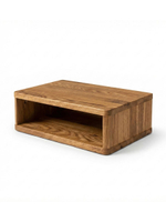 Тумба прикроватная, 47х29х14.5, Мелания, подвесная, с полкой, массив дуба, Dipriz