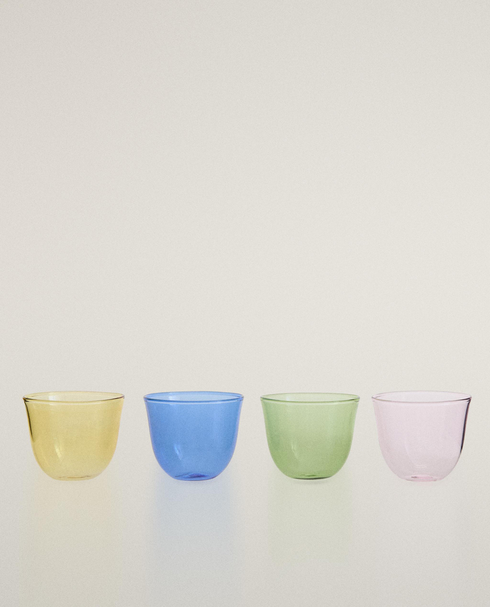 Zara Home бокал из боросиликатного стекла, цвет разноцветный, 6 см