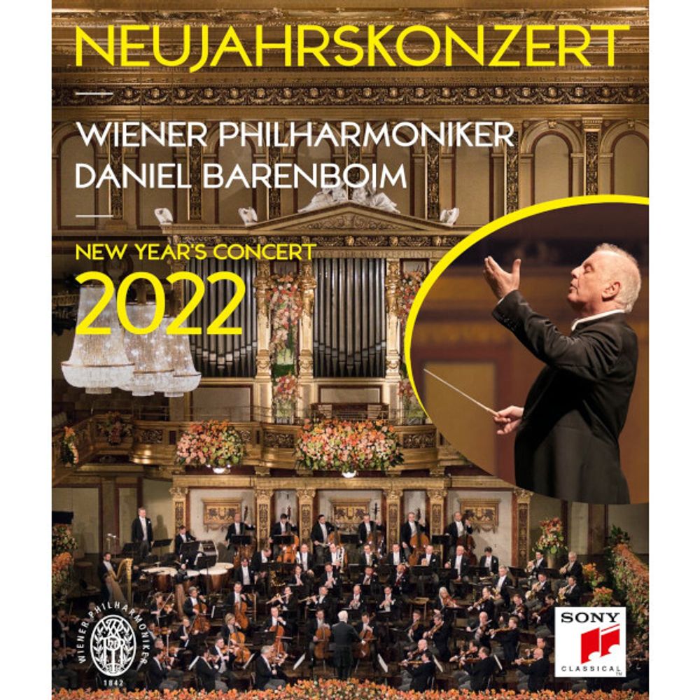Vienna Philharmonic, Daniel Barenboim / New Year&#39;s Concert 2022 (Blu-ray)