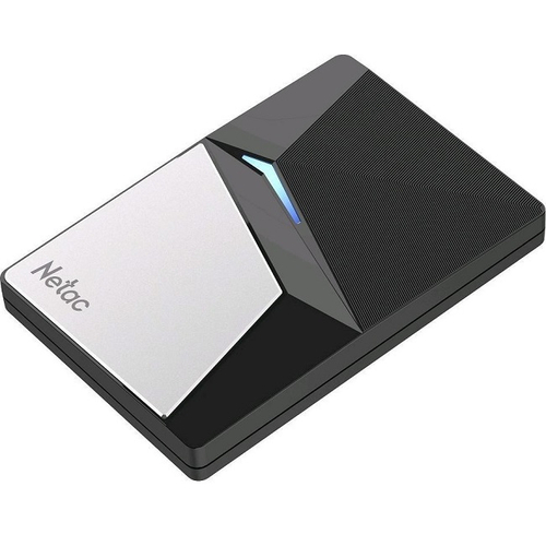 Внешний жесткий диск SSD 480Gb, Netac Z7S USB 3.2 Gen 2 Type-C, черный (NT01Z7S-480G-32BK)