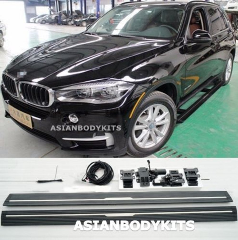 Новая пара электронных подножек для BMW X5 2014-2017 F15 БМВ обвес