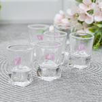 Набор стопок 6шт 25мл с квадратным дном, Y303