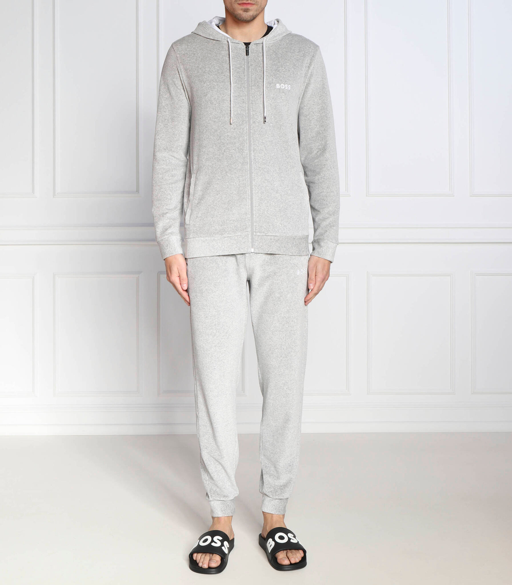 пижамы long set 2 BOSS BLACK - серый(50480697)