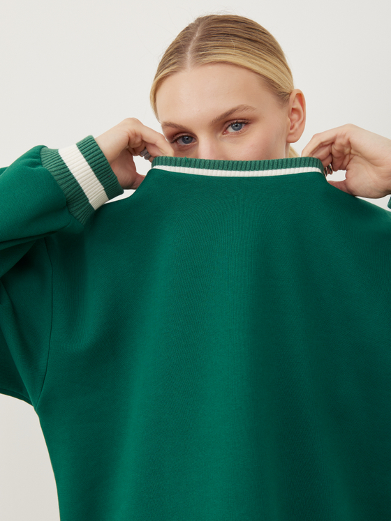 СВИТШОТ ЗЕЛЕНЫЙ