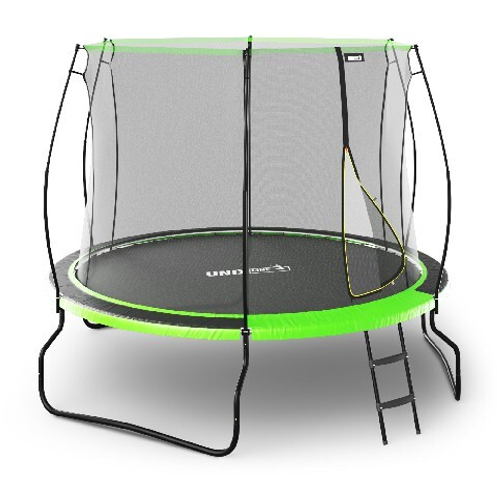 Батут unix line 8 ft ufo green