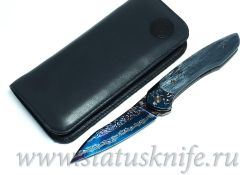 Нож Чебуркова "Русский" BLUE CUSTOMфотография - 10