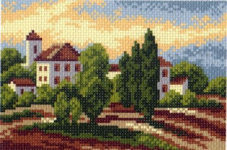 "Южный городок"-0517 канва с рисунком