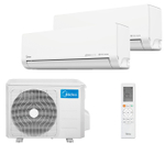 Мультисплит система на 2 комнаты Midea MMES1S-09FRN8G1 x 2 / M2OE-18HFN8-Q1