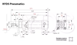 DSBC-125-1000-PPV-A-N3 Пневмоцилиндр