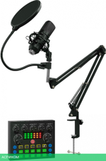 Микрофон Oklick SM-600G черный (1796784)