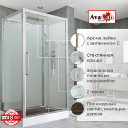 Душевая кабина AvaCan (АваКан) Z2911 с низким поддоном, 110х90х220