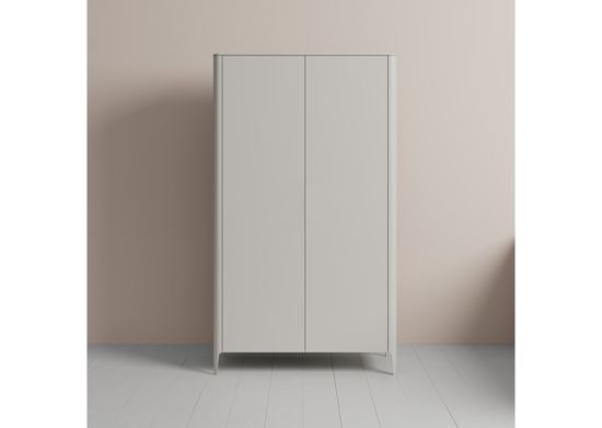 Шкаф Type 2-х створчатый высокий (серо-бежевый)