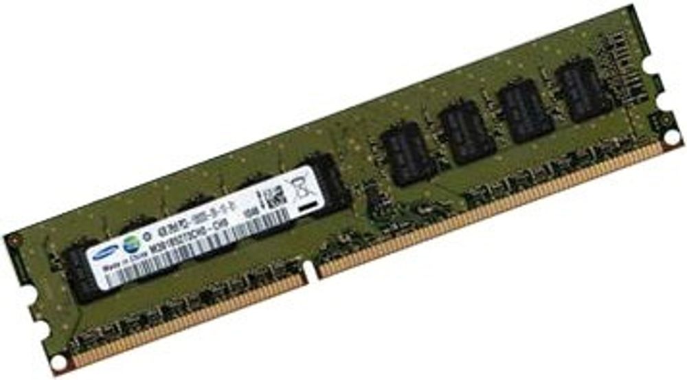 Модуль памяти DDR3 4Gb M391B5273QH0-CK0 Unbuffered Samsung PC3-12800E 1600 UDIMM 1RX8 1,5V Dual Rank