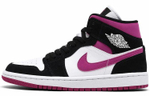 Кроссовки Jordan Air Jordan 1 Mid Magenta (Женская размерная сетка)