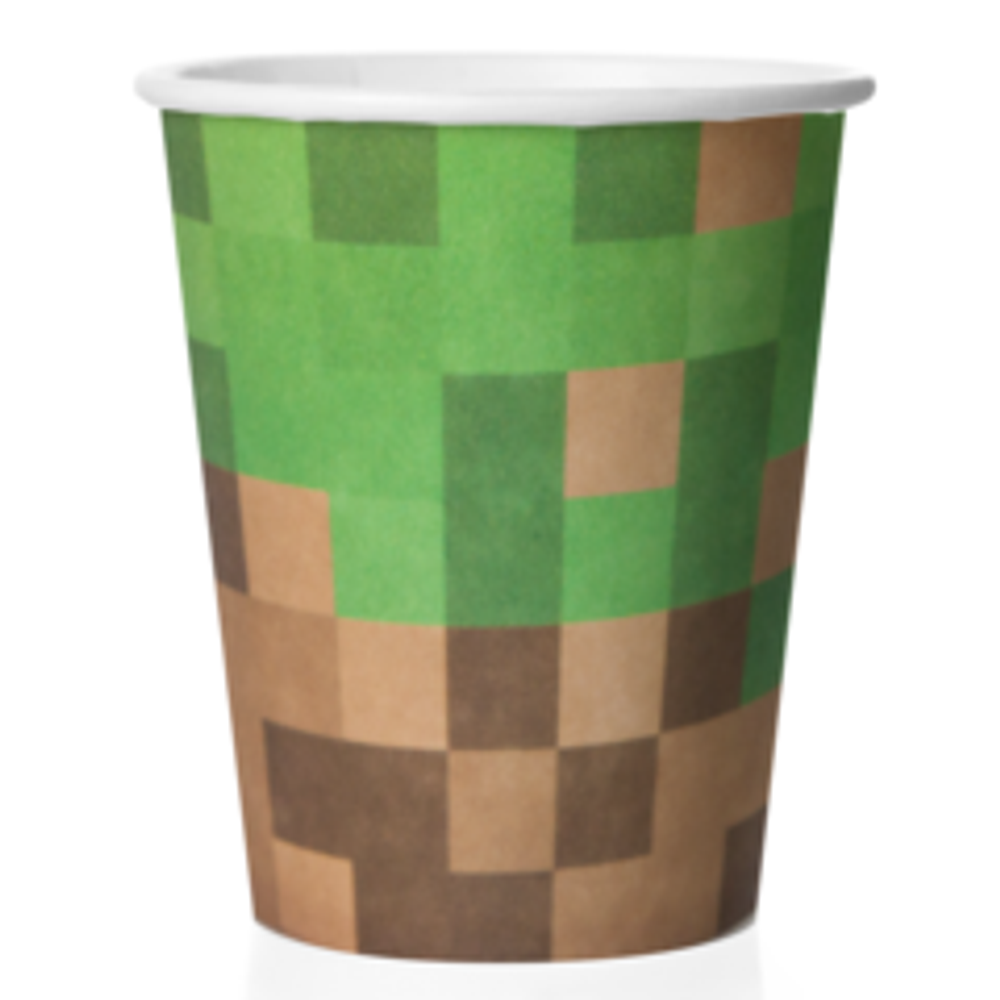 Стаканы Пиксели, 250мл, 6 шт.