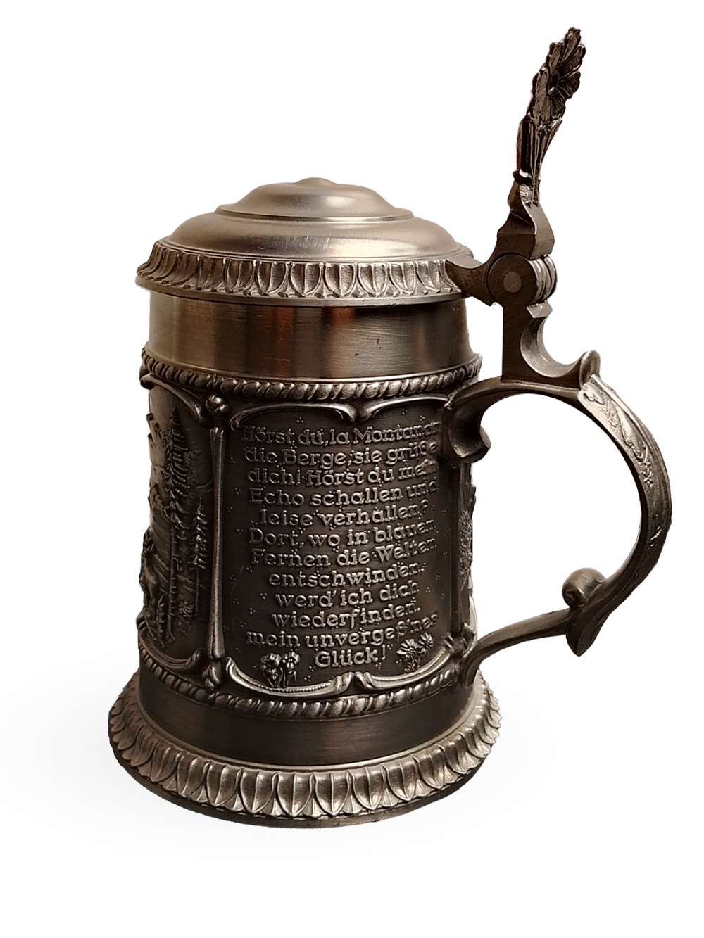 Кружка для пива "Природа" Германия, SKS Zinn