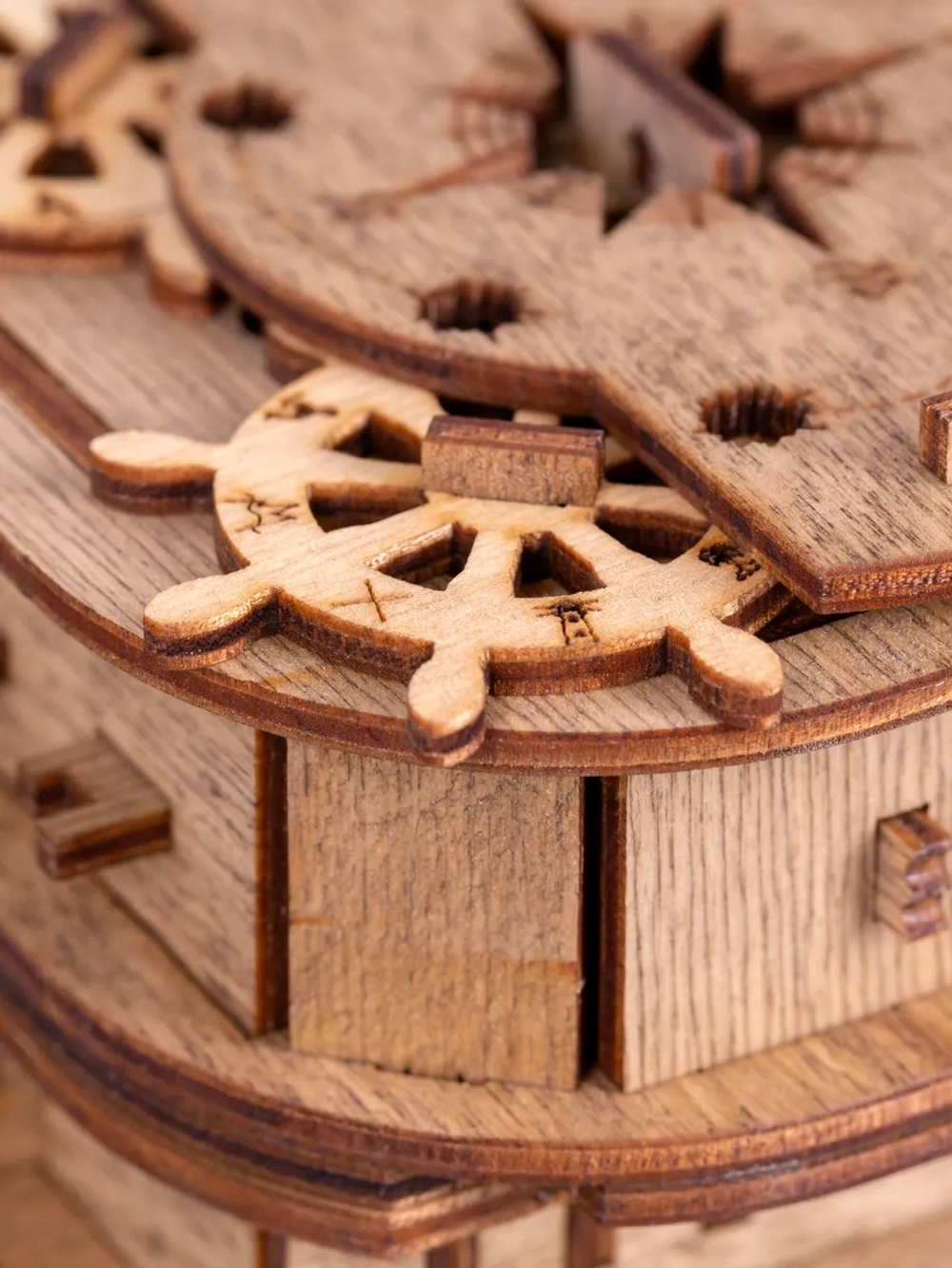 Головоломка Квестбокс Рундук Дэви Джонса