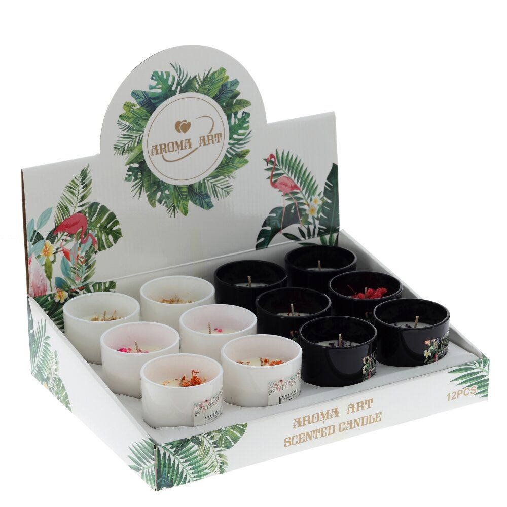 GAEM Свеча ароматическая (блок микс 12шт), L7 W7 H8 см, 2в.