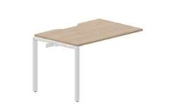 стол Strike 1180х780х750мм (с эргономичным вырезом) - приставной элемент