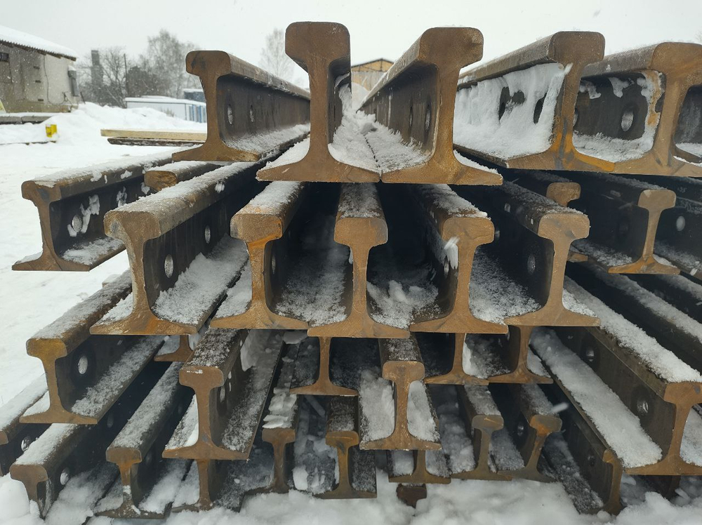 Рельсы Р-50, б.у., до 2 мм. ГОСТ Р 51685-2013, ГОСТ 8161-75, ГОСТ Р 51685-2022, ТУ 0921-231-01124322-2014, ТУ 14-2Р-475-2013