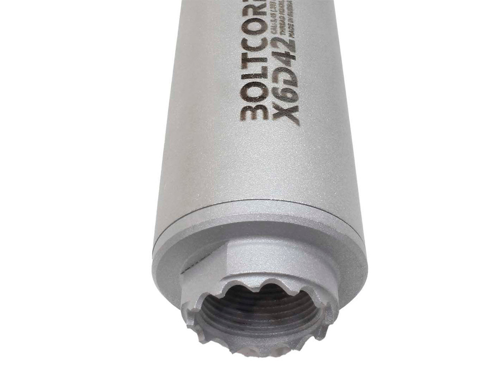 ДТКП BOLTCORD (6 камер), калибр 5.45, резьба M24x1.5,газоразгруженный,сталь (BC-D42-X6-223-M24x1,5)