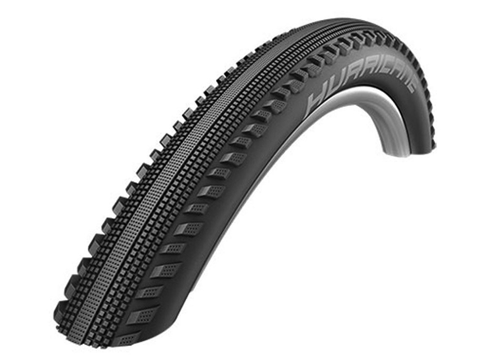 Покрышка. 26x2.10 (54-559) 05-11159052 HURRICANE Perf, RaceGuard 54-559 B/B-SK+RT (светоотр полоса) HS499 ADDIX 67EPI B черная SCHWALBE