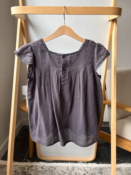 Хлопковая блузка Bonpoint, 128