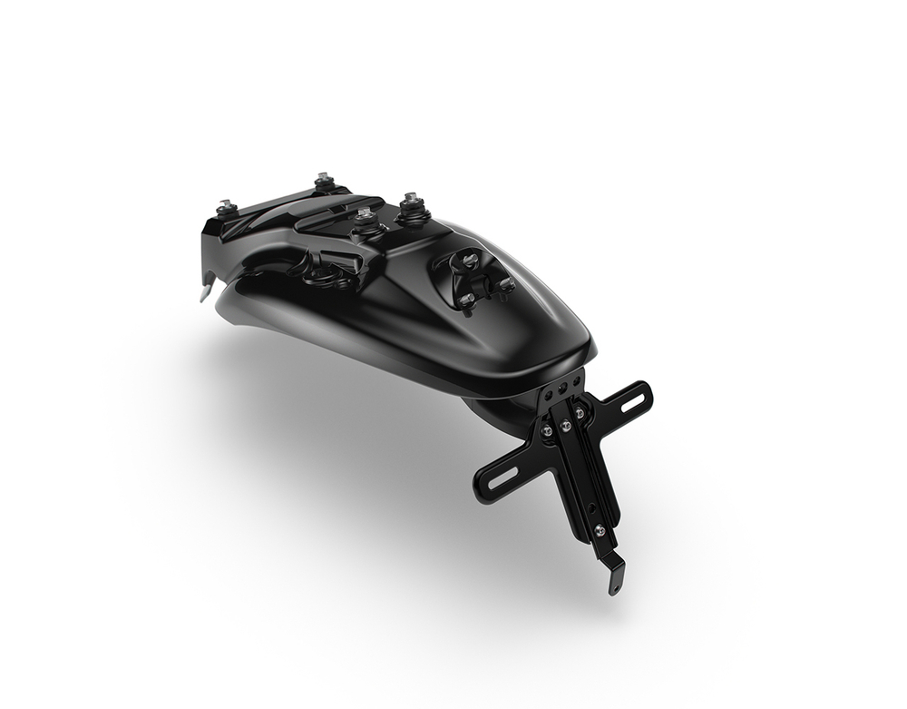 Заднее крыло с креплением номера Royal Enfield, черного цвета, арт. KXA00142