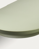 Комплект из 2 полок Arely из МДФ с зеленым лаковым покрытием, 35 см/55 см