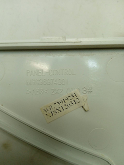 M1092QD1 кт10 Панель лицевая для стиральной машины LG MGC36874801 б/у