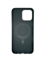 Карбоновый чехол MosSeller для iPhone 16 Pro Max, черный