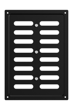 Решетка вентиляционная MER регулируемая 170х240 окраш.сталь Black ERA