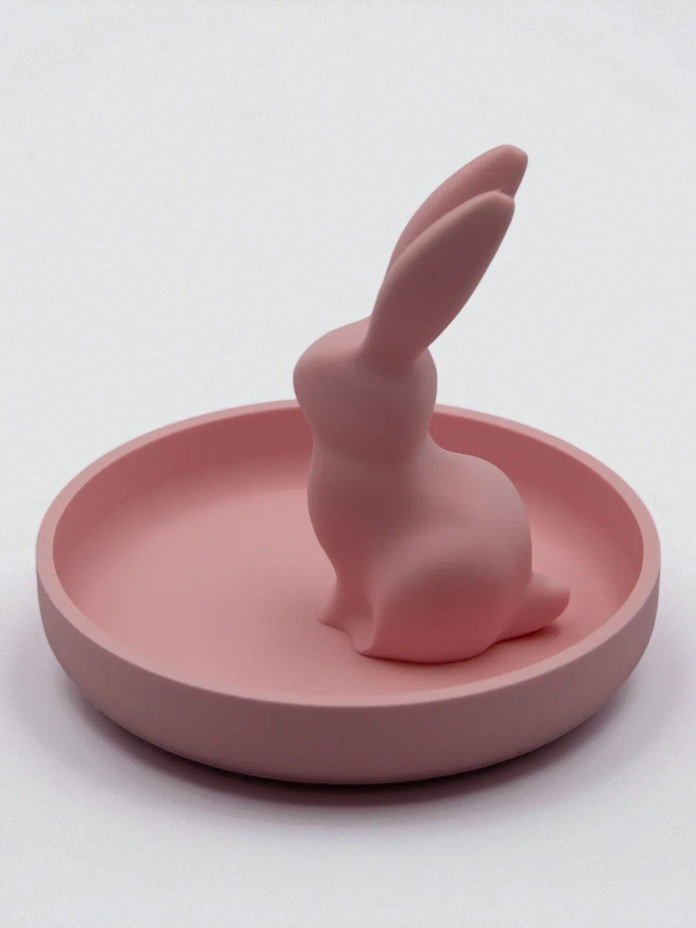 Подставка-органайзер для хранения колец и украшений "Зайчик"