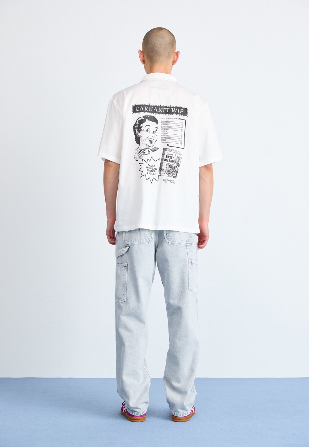 Carhartt WIP SMITHFIELD  - Джинсы свободного покроя - Чёрный