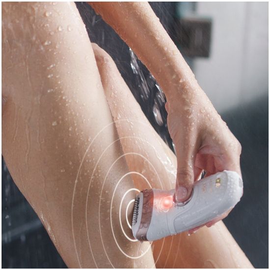 Эпилятор Braun 9-700 Silk-epil SensoSmart, фиолетовый