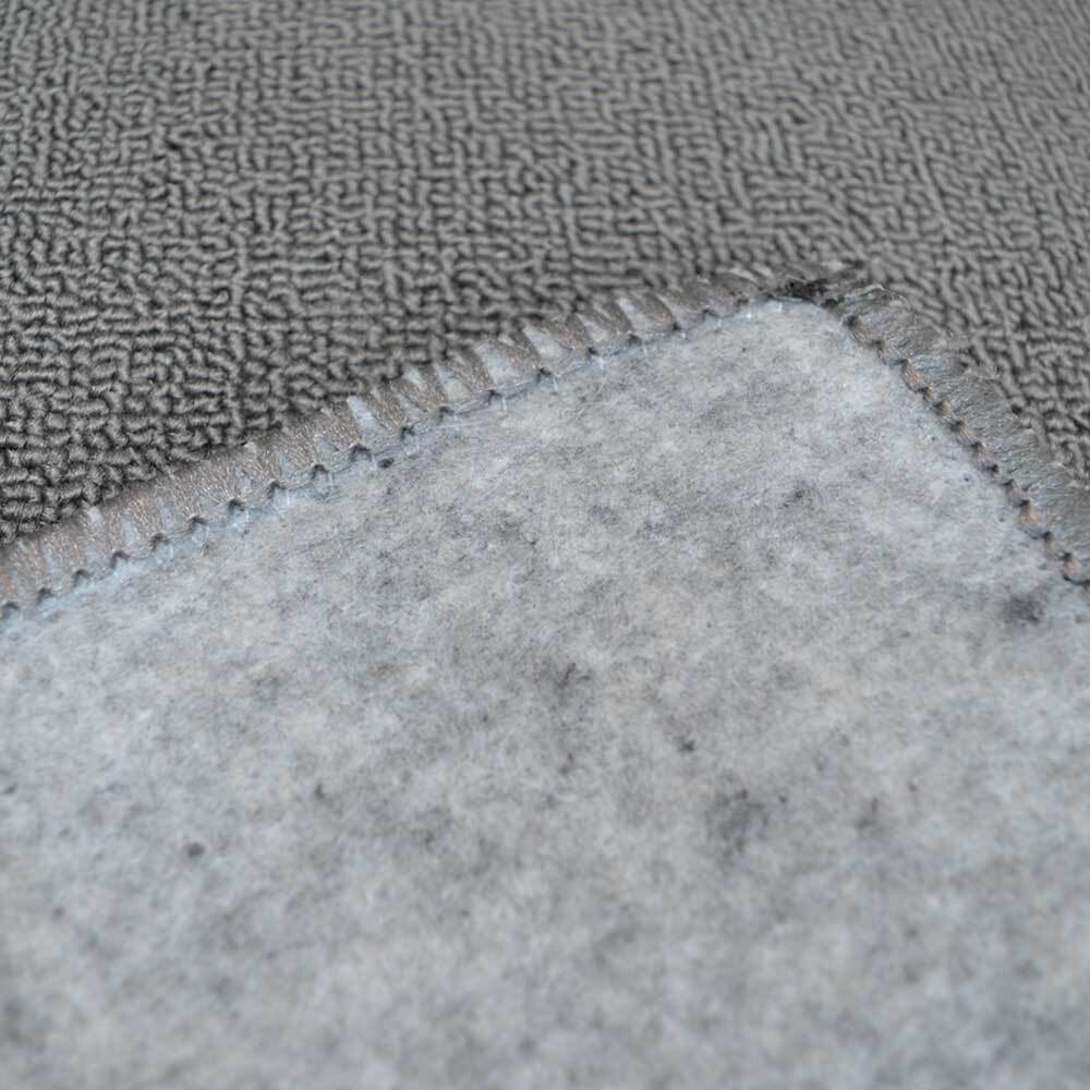 Коврик 50*100см Люксор Люкс Принт ворс 3мм, серый