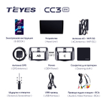 Teyes CC3 2K 9"для Toyota Land Cruiser Prado 2009-2013