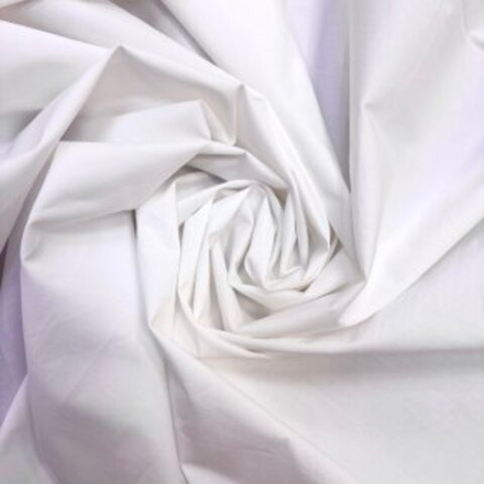 Ткань Хлопок Белый для рубашки