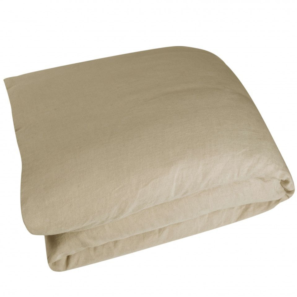 Пододеяльник 220x240 Hamam Wrinkle Washed дымчатый Турция