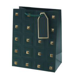 GAEM Пакет подарочный S (бумага 210г/м2, блок 12шт), L18 W10 H23 см, 4в.