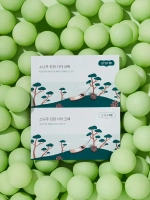 Round Lab Двухступенчатая маска для носа против чёрных точек Pine Calming Cica Nose Pack 5 шт