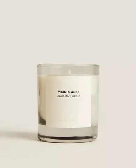 ZARA HOME Ароматическая свеча с запахом белого жасмина (200 Г)
