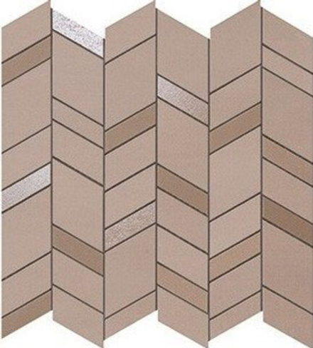 ATLAS CONCORDE MEK ROSE MOSAICO CHEVRON WALL 30.5x30.5